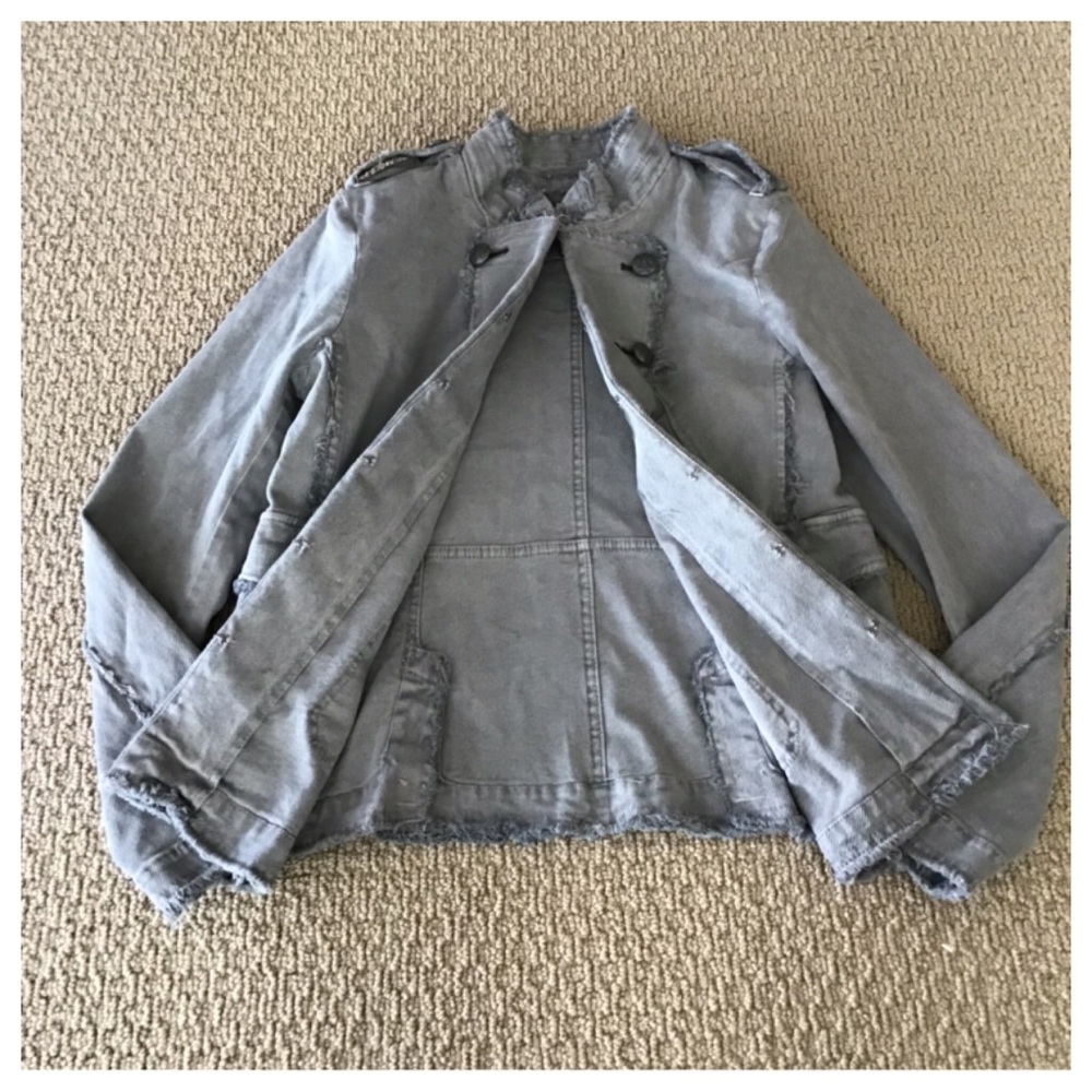 🆕Free People Last Dance Denim Jacket.  NWOT. - Picture 10 of 11